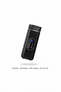 Portable Juicer with LED Display - USB Rechargeable Handheld Juice Blender