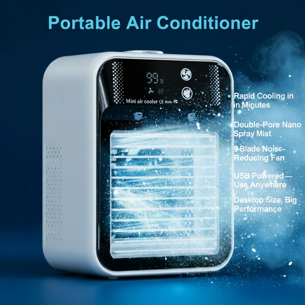 Portable NANOFAN Air Conditioner