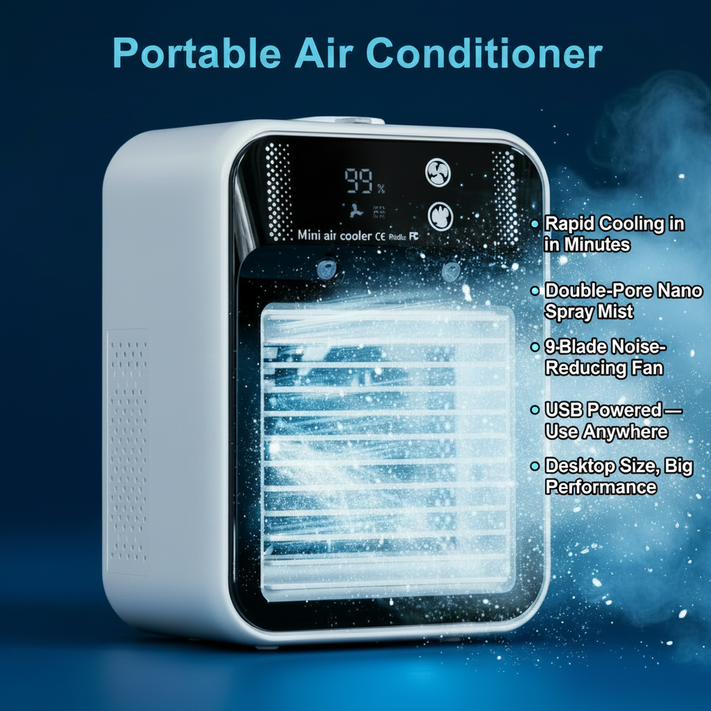 Portable NANOFAN Air Conditioner